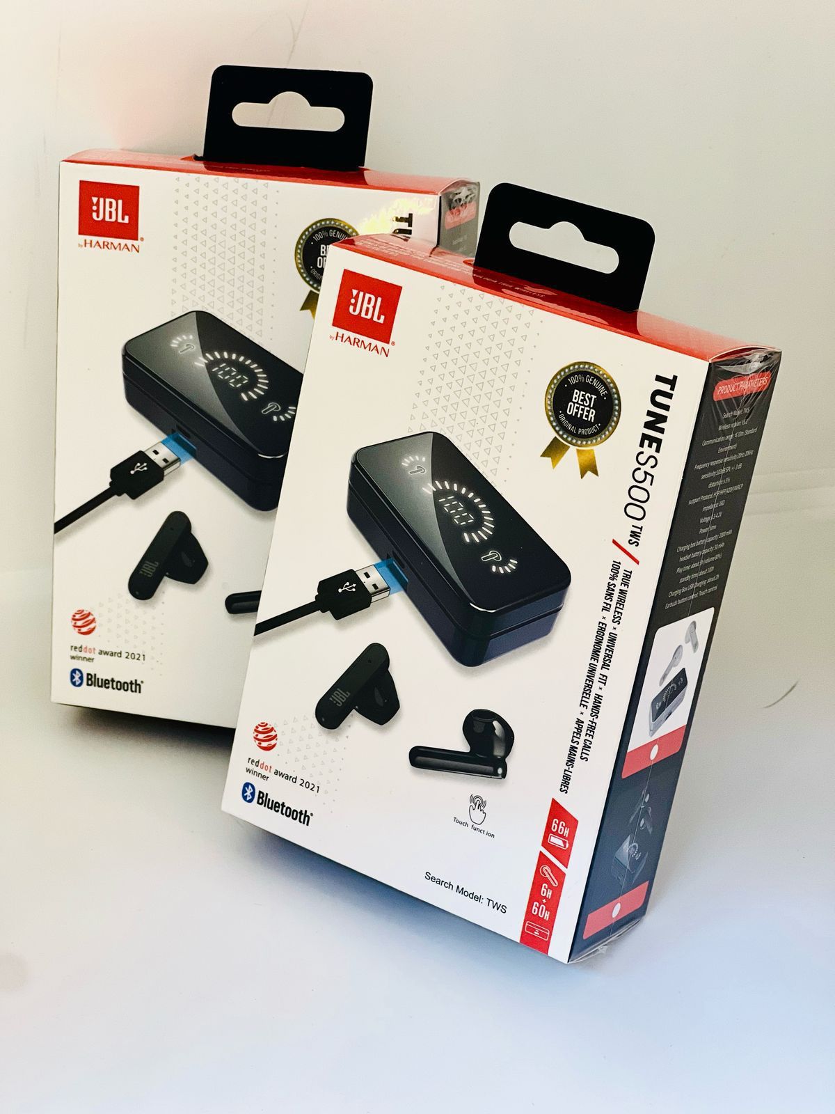 Écouteurs JBL HARMAN S500 66H d'autonomie